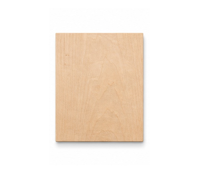 Hard maple cabinet wood sample