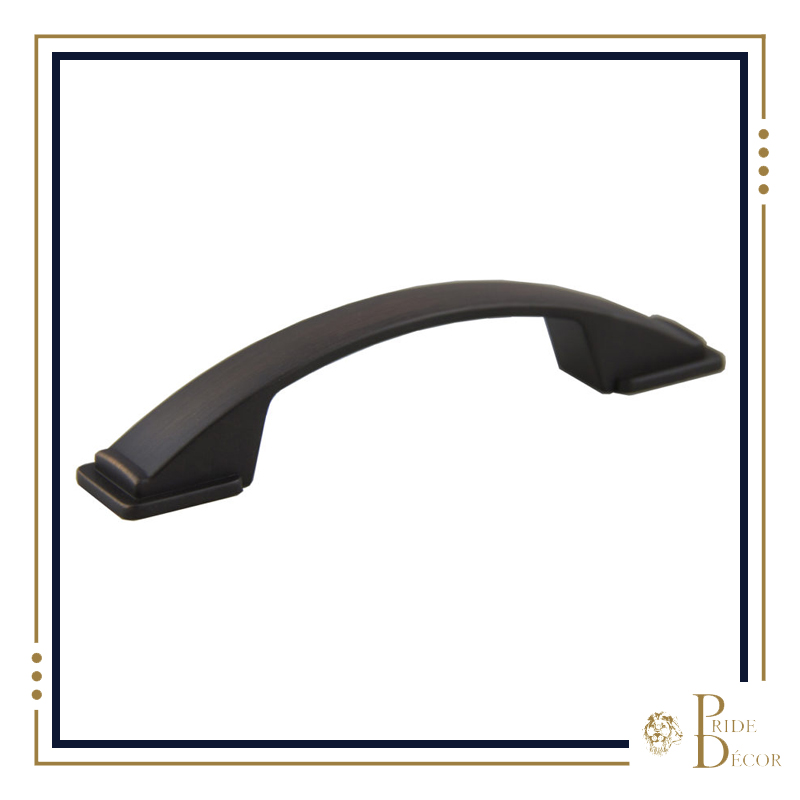 Dark bronze decorative cabinet pull from Pride Industrial